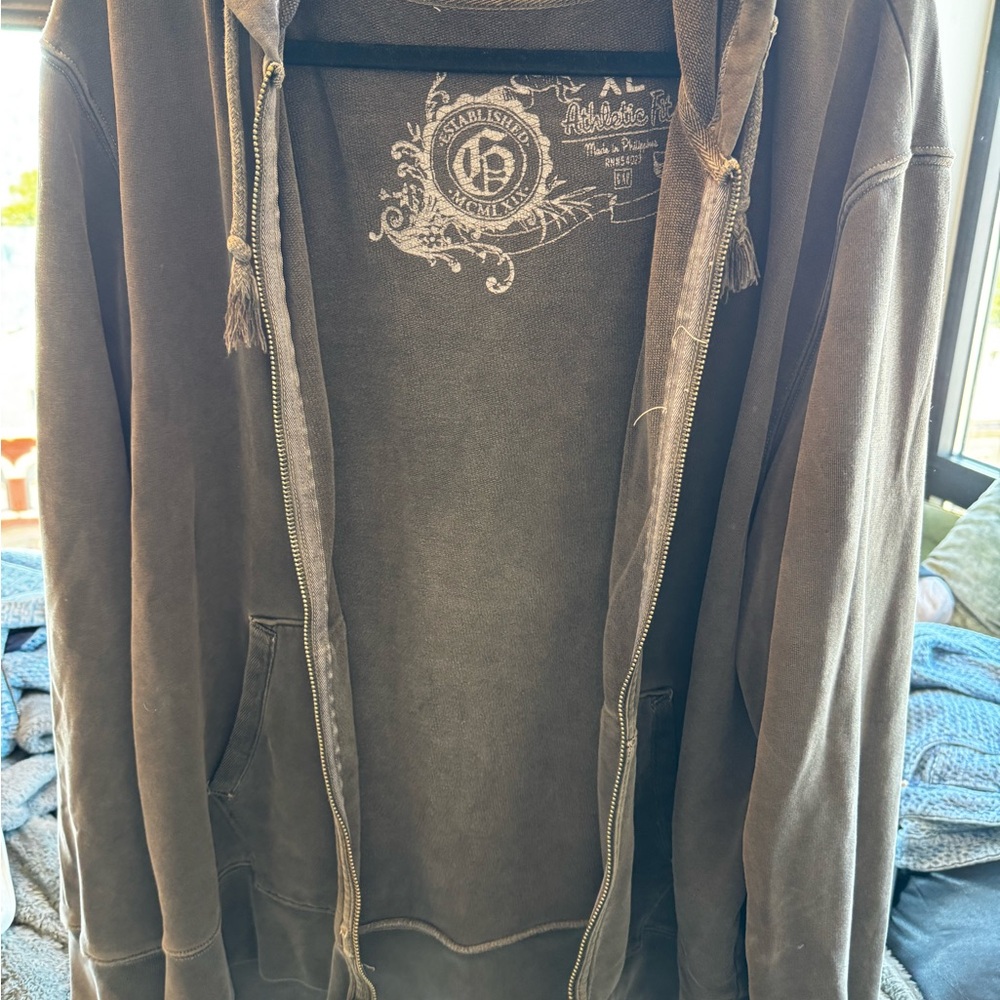 Brown Men's Hoodie Sweater